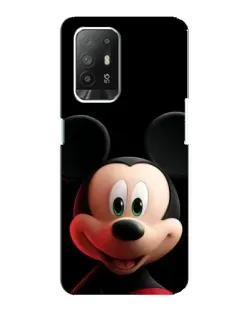 Чехол для OPPO Reno 5z с картинкой «Улыбающийся Микки Маус»