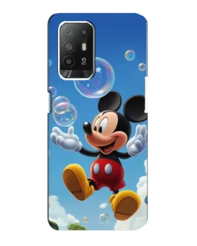 Чехол для OPPO Reno 5z с картинкой «Mickey и мыльные пузыри» Чехол для OPPO Reno 5z с картинкой «Mickey и мыльные пузыри»