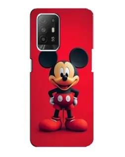 Чехол для OPPO Reno 5z с картинкой «Mickey в полный рост»