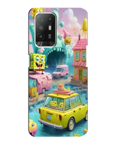 Чехол для OPPO Reno 5z с картинкой «Монстр-трак приключения»
