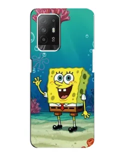 Чехол для OPPO Reno 5z с картинкой «Подводный привет»