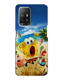 Чехол для OPPO Reno 5z с картинкой «Развлечения на пляже»