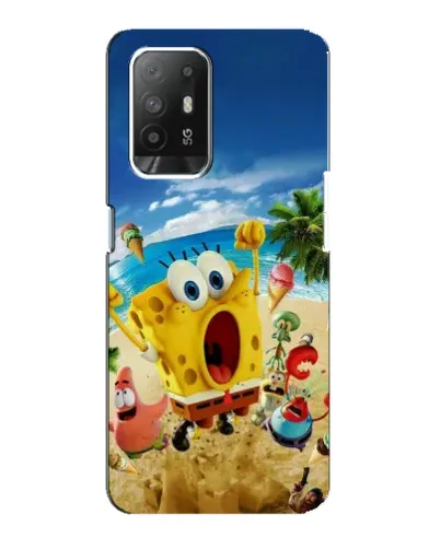 Чехол для OPPO Reno 5z с картинкой «Развлечения на пляже»