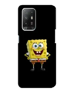 Чехол для OPPO Reno 5z с картинкой «Классический Губка Боб»
