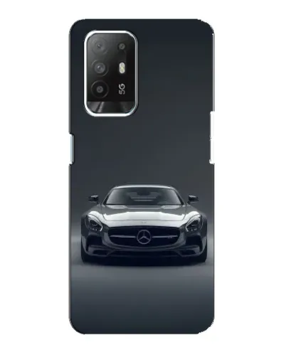 Чехол для OPPO Reno 5z с картинкой «Mercedes на черном» Чехол для OPPO Reno 5z с картинкой «Mercedes на черном»
