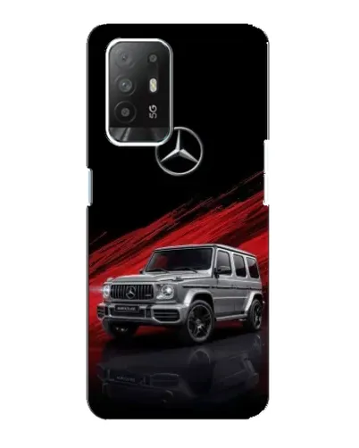 Чехол для OPPO Reno 5z с картинкой «Mercedes G-Class красный» Чехол для OPPO Reno 5z с картинкой «Mercedes G-Class красный»