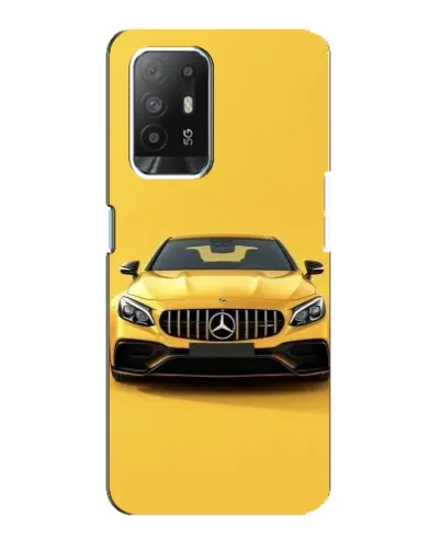 Чехол для OPPO Reno 5z с картинкой «Желтый Mercedes GT» Чехол для OPPO Reno 5z с картинкой «Желтый Mercedes GT»