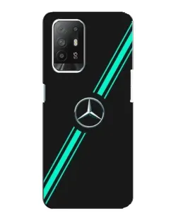 Чехол для OPPO Reno 5z с картинкой «Спортивные линии Mercedes» Чехол для OPPO Reno 5z с картинкой «Спортивные линии Mercedes»