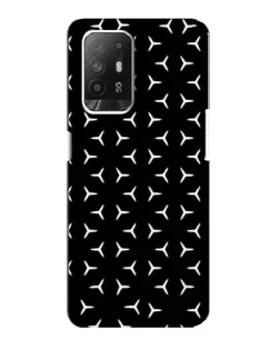 Чехол для OPPO Reno 5z с картинкой «Mercedes паттерн звезд» Чехол для OPPO Reno 5z с картинкой «Mercedes паттерн звезд»