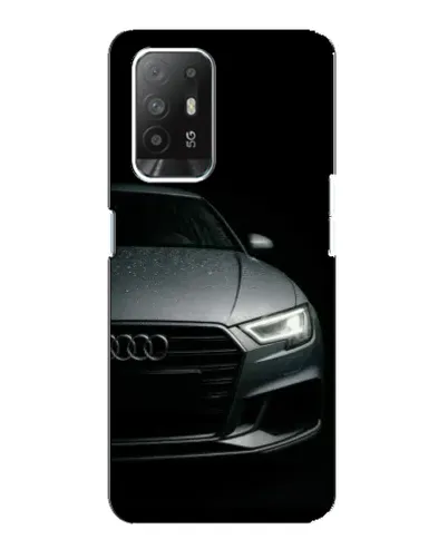 Чехол для OPPO Reno 5z с картинкой «Audi — детализация кузова»