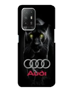Чехол для OPPO Reno 5z с картинкой «Пантера и Audi»