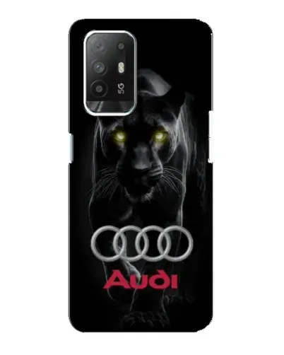 Чехол для OPPO Reno 5z с картинкой «Пантера и Audi»
