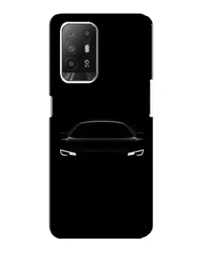 Чехол для OPPO Reno 5z с картинкой «Взгляд Audi в темноте»
