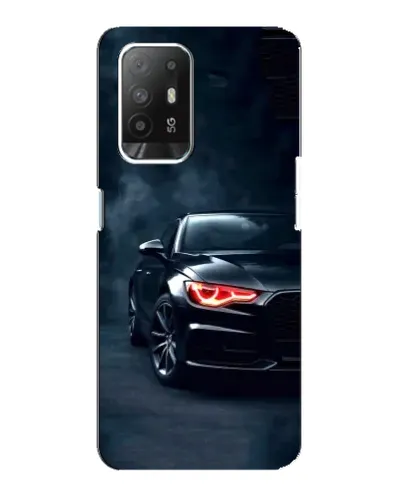 Чехол для OPPO Reno 5z с картинкой «Audi — хищный взгляд»