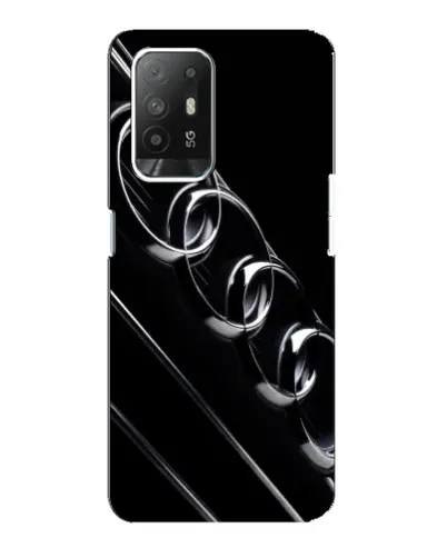 Чехол для OPPO Reno 5z с картинкой «Audi — абстрактные кольца»