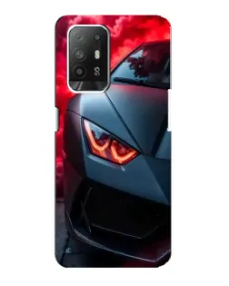 Чехол для OPPO Reno 5z с картинкой «Lamborghini красное сияние» Чехол для OPPO Reno 5z с картинкой «Lamborghini красное сияние»