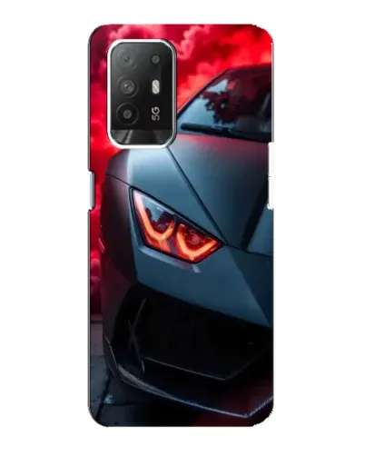 Чехол для OPPO Reno 5z с картинкой «Lamborghini красное сияние» Чехол для OPPO Reno 5z с картинкой «Lamborghini красное сияние»