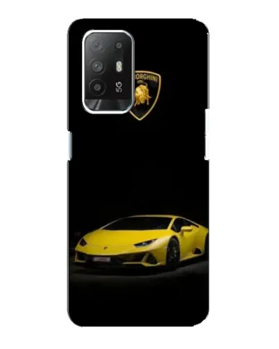 Чехол для OPPO Reno 5z с картинкой «Lamborghini желтый акцент» Чехол для OPPO Reno 5z с картинкой «Lamborghini желтый акцент»