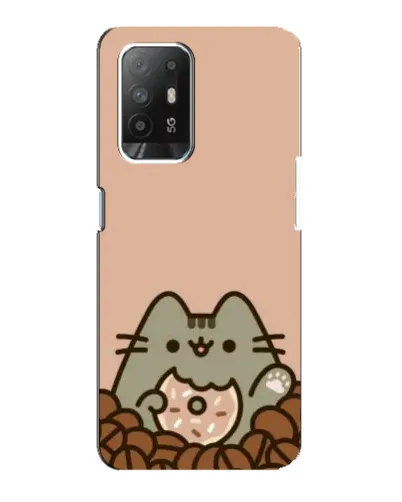 Чехол для OPPO Reno 5z с картинкой «Кофейный Пушин» Чехол для OPPO Reno 5z с картинкой «Кофейный Пушин»