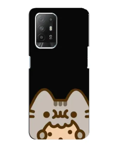 Чехол для OPPO Reno 5z с картинкой «Пушин на черном» Чехол для OPPO Reno 5z с картинкой «Пушин на черном»