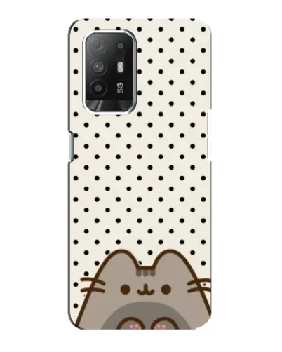 Чехол для OPPO Reno 5z с картинкой «Пушин в горошек» Чехол для OPPO Reno 5z с картинкой «Пушин в горошек»