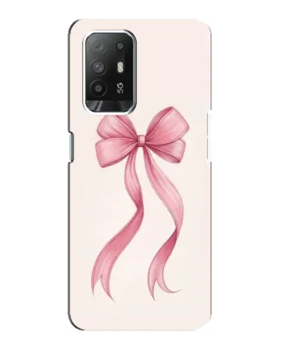 Чехол для OPPO Reno 5z с картинкой «Розовый бант»