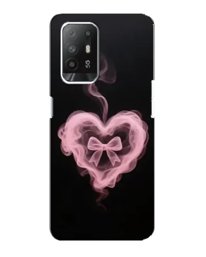 Чехол для OPPO Reno 5z с картинкой «Дымчатое сердце»