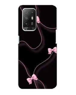 Чехол для OPPO Reno 5z с картинкой «Розовые ленты» Чехол для OPPO Reno 5z с картинкой «Розовые ленты»