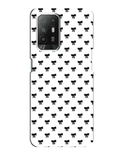 Чехол для OPPO Reno 5z с картинкой «Мини-бантики» Чехол для OPPO Reno 5z с картинкой «Мини-бантики»