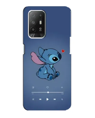 Чехол для OPPO Reno 5z с картинкой «Музыкальный Stitch» Чехол для OPPO Reno 5z с картинкой «Музыкальный Stitch»