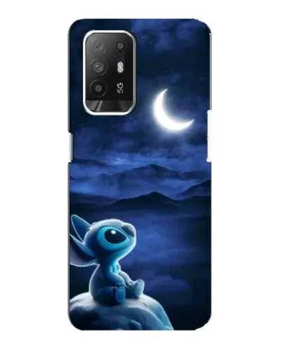 Чехол для OPPO Reno 5z с картинкой «Лунная ночь Стича» Чехол для OPPO Reno 5z с картинкой «Лунная ночь Стича»