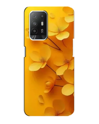 Чехол для OPPO Reno 5z с картинкой «Золотые лепестки» Чехол для OPPO Reno 5z с картинкой «Золотые лепестки»