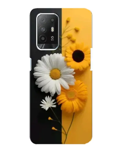 Чехол для OPPO Reno 5z с картинкой «Подсолнух и ромашка» Чехол для OPPO Reno 5z с картинкой «Подсолнух и ромашка»