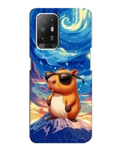 Чехол для OPPO Reno 5z с картинкой «Капибара Ван Гога» Чехол для OPPO Reno 5z с картинкой «Капибара Ван Гога»