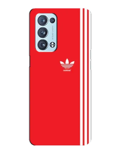 Чехол для OPPO Reno6 Pro Plus 5G с картинкой «Красный минимализм Adidas» Чехол для OPPO Reno6 Pro Plus 5G с картинкой «Красный минимализм Adidas»