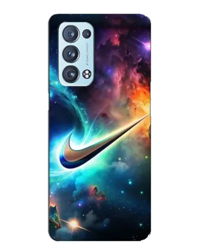 Чехол для OPPO Reno6 Pro Plus 5G с картинкой «Космический Nike Swoosh» Чехол для OPPO Reno6 Pro Plus 5G с картинкой «Космический Nike Swoosh»