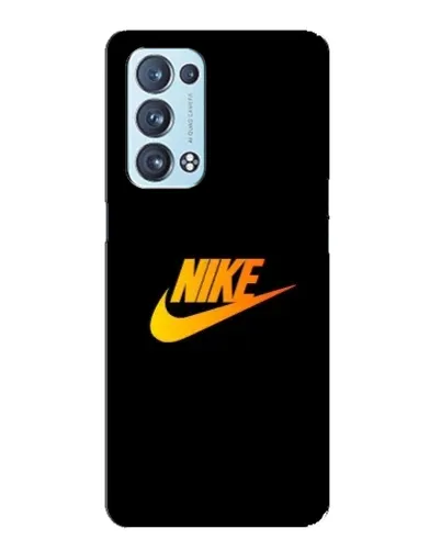 Чехол для OPPO Reno6 Pro Plus 5G с картинкой «Золотой логотип Nike» Чехол для OPPO Reno6 Pro Plus 5G с картинкой «Золотой логотип Nike»
