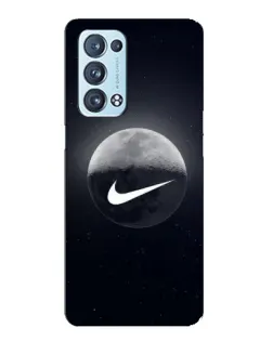 Чехол для OPPO Reno6 Pro Plus 5G с картинкой «Nike в стиле граффити»
