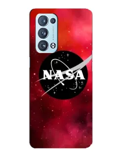 Чехол для OPPO Reno6 Pro Plus 5G с картинкой «NASA — красная туманность»