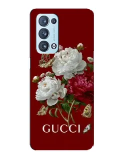 Чохол для OPPO Reno6 Pro Plus 5G з картинкою «Gucci — сад»