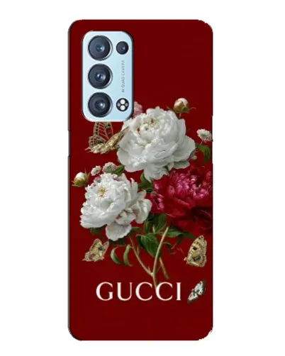 Чехол для OPPO Reno6 Pro Plus 5G с картинкой «Gucci —  сад»