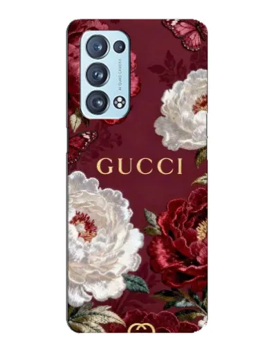 Чехол для OPPO Reno6 Pro Plus 5G с картинкой «Gucci — бордовые розы» Чехол для OPPO Reno6 Pro Plus 5G с картинкой «Gucci — бордовые розы»