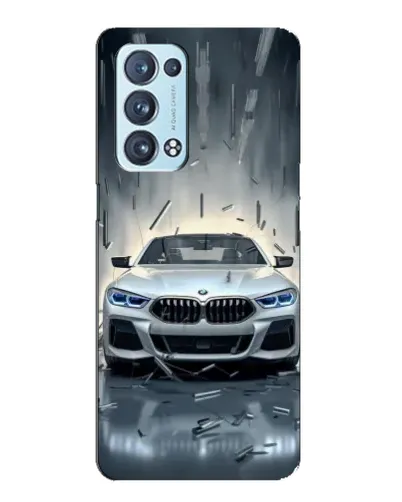 Чехол для OPPO Reno6 Pro Plus 5G с картинкой «BMW в свете фар» Чехол для OPPO Reno6 Pro Plus 5G с картинкой «BMW в свете фар»