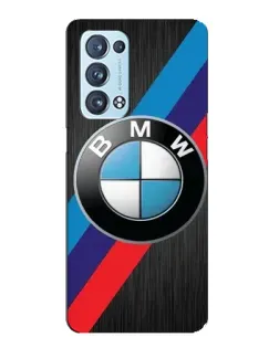Чехол для OPPO Reno6 Pro Plus 5G с картинкой «BMW M-stripes стиль»