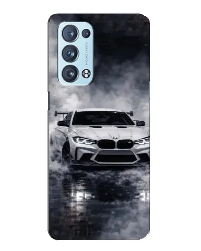 Чехол для OPPO Reno6 Pro Plus 5G с картинкой «BMW сквозь туман» Чехол для OPPO Reno6 Pro Plus 5G с картинкой «BMW сквозь туман»