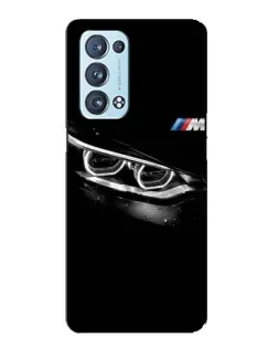 Чехол для OPPO Reno6 Pro Plus 5G с картинкой «BMW — взгляд тигра»