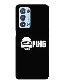 Чехол для OPPO Reno6 Pro Plus 5G с картинкой «PUBG — классический лого»