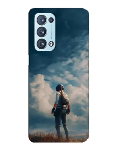 Чехол для OPPO Reno6 Pro Plus 5G с картинкой «Герой PUBG на скале» Чехол для OPPO Reno6 Pro Plus 5G с картинкой «Герой PUBG на скале»