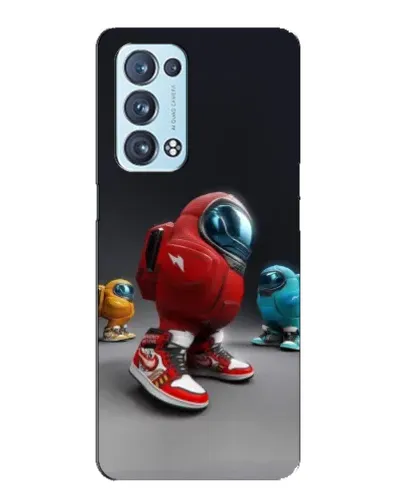 Чехол для OPPO Reno6 Pro Plus 5G с картинкой «Among Us — 3D стиль» Чехол для OPPO Reno6 Pro Plus 5G с картинкой «Among Us — 3D стиль»
