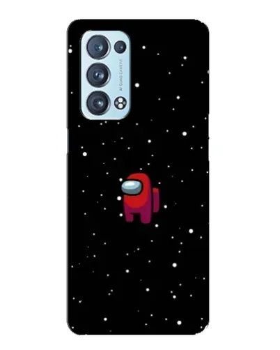 Чехол для OPPO Reno6 Pro Plus 5G с картинкой «Красный Among Us» Чехол для OPPO Reno6 Pro Plus 5G с картинкой «Красный Among Us»
